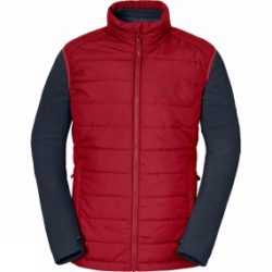 Jack Wolfskin Mens Glen Dale Jacket Indian Red/Night Blue